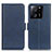 Leather Case Stands Flip Cover Holder M15L for Xiaomi Redmi K60 Ultra 5G Blue