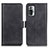 Leather Case Stands Flip Cover Holder M15L for Xiaomi Redmi Note 10 Pro 4G Black