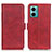 Leather Case Stands Flip Cover Holder M15L for Xiaomi Redmi Note 11E 5G Red