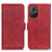 Leather Case Stands Flip Cover Holder M15L for Xiaomi Redmi Note 11R 5G Red