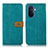 Leather Case Stands Flip Cover Holder M16L for Huawei Enjoy 50 Green