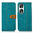 Leather Case Stands Flip Cover Holder M16L for Huawei Honor 90 5G Green