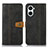 Leather Case Stands Flip Cover Holder M16L for Huawei Nova 10 SE Black