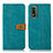 Leather Case Stands Flip Cover Holder M16L for Nokia XR21 Green