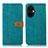 Leather Case Stands Flip Cover Holder M16L for OnePlus Nord N30 5G Green