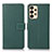 Leather Case Stands Flip Cover Holder M16L for Samsung Galaxy A33 5G Green