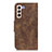 Leather Case Stands Flip Cover Holder M16L for Samsung Galaxy S23 Plus 5G