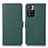 Leather Case Stands Flip Cover Holder M16L for Xiaomi Mi 11i 5G (2022) Green