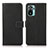 Leather Case Stands Flip Cover Holder M16L for Xiaomi Poco M5S Black