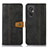 Leather Case Stands Flip Cover Holder M16L for Xiaomi Redmi 11 Prime 4G Black