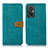 Leather Case Stands Flip Cover Holder M16L for Xiaomi Redmi 11 Prime 4G Green