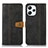 Leather Case Stands Flip Cover Holder M16L for Xiaomi Redmi 12 4G