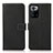 Leather Case Stands Flip Cover Holder M16L for Xiaomi Redmi Note 10 Pro 5G Black