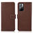 Leather Case Stands Flip Cover Holder M16L for Xiaomi Redmi Note 11 5G