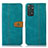 Leather Case Stands Flip Cover Holder M16L for Xiaomi Redmi Note 11S 4G Green