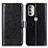 Leather Case Stands Flip Cover Holder M17L for Motorola Moto G51 5G