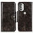 Leather Case Stands Flip Cover Holder M20L for Motorola Moto G51 5G