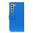 Leather Case Stands Flip Cover Holder M21L for Samsung Galaxy S22 5G