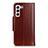 Leather Case Stands Flip Cover Holder M27L for Samsung Galaxy S21 FE 5G