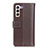 Leather Case Stands Flip Cover Holder M28L for Samsung Galaxy S21 FE 5G