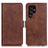 Leather Case Stands Flip Cover Holder M29L for Samsung Galaxy S21 Ultra 5G