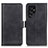 Leather Case Stands Flip Cover Holder M29L for Samsung Galaxy S21 Ultra 5G Black