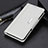 Leather Case Stands Flip Cover Holder ML1 for Samsung Galaxy A03 Core White