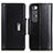 Leather Case Stands Flip Cover Holder ML13 for Xiaomi Mi 10S 5G Black