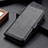 Leather Case Stands Flip Cover Holder ML15 for Google Pixel 6a 5G Black
