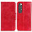 Leather Case Stands Flip Cover Holder ML2 for Xiaomi Mi 10S 5G Red