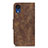 Leather Case Stands Flip Cover Holder ML3 for Samsung Galaxy A03 Core