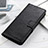 Leather Case Stands Flip Cover Holder ML9 for Realme 9 4G Black