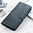 Leather Case Stands Flip Cover Holder ML9 for Realme 9 Pro+ Plus 5G Blue