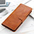 Leather Case Stands Flip Cover Holder ML9 for Realme 9 Pro+ Plus 5G Brown