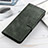 Leather Case Stands Flip Cover Holder ML9 for Realme Narzo 50 Pro 5G Green