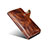 Leather Case Stands Flip Cover Holder MT1 for Apple iPhone 15 Pro