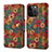 Leather Case Stands Flip Cover Holder MT2 for Apple iPhone 14 Pro Colorful