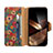 Leather Case Stands Flip Cover Holder MT2 for Apple iPhone 15 Pro