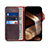 Leather Case Stands Flip Cover Holder MT5 for Apple iPhone 14 Pro Max