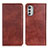 Leather Case Stands Flip Cover Holder N01P for Motorola Moto E32s