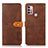 Leather Case Stands Flip Cover Holder N01P for Motorola Moto G20