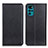 Leather Case Stands Flip Cover Holder N01P for Motorola Moto G22