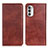 Leather Case Stands Flip Cover Holder N01P for Motorola MOTO G52