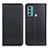 Leather Case Stands Flip Cover Holder N01P for Motorola Moto G60