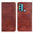 Leather Case Stands Flip Cover Holder N01P for Motorola Moto G60