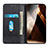 Leather Case Stands Flip Cover Holder N01P for OnePlus 9RT 5G