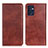 Leather Case Stands Flip Cover Holder N01P for Oppo Reno7 5G