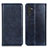 Leather Case Stands Flip Cover Holder N01P for Samsung Galaxy A04s Blue