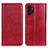 Leather Case Stands Flip Cover Holder N01P for Samsung Galaxy A13 4G Red