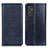 Leather Case Stands Flip Cover Holder N01P for Samsung Galaxy A15 4G Blue